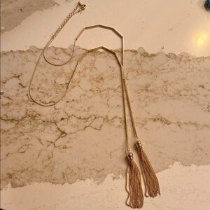 Park Lane Gold Tassel Necklace
